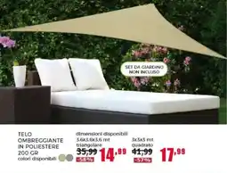 Happy Casa Telo ombreggiante in poliestere offerta