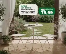 Happy Casa Tavolo con 2 sedie offerta