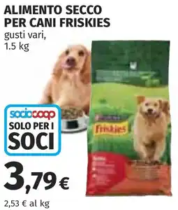 Coop Alimento secco per cani FRISKIES offerta