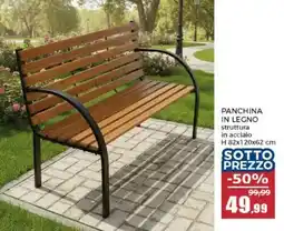 Happy Casa Panchina in legno offerta
