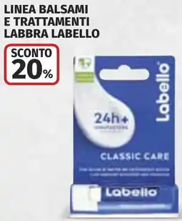 Coop Linea balsami e trattamenti labbra LABELLO offerta