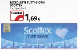 Coop Fazzoletti tutti giorni SCOTTEX offerta
