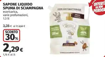 Coop Sapone liquido SPUMA DI SCIAMPAGNA offerta