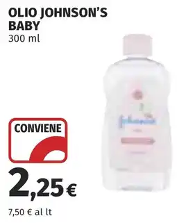 Coop Olio JOHNSON'S BABY offerta