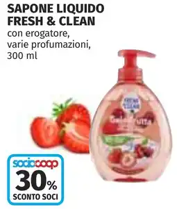 Coop Sapone liquido FRESH & CLEAN offerta