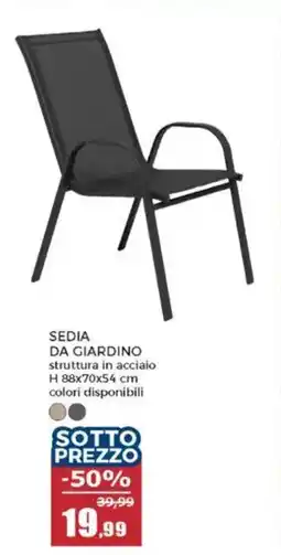 Happy Casa Sedia da giardino offerta