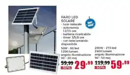 Happy Casa Faro led solare offerta