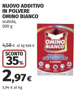 Coop Nuovo additivo in polvere OMINO BIANCO offerta