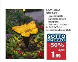 Happy Casa Lampada solare offerta