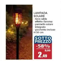 Happy Casa Lampada solare offerta