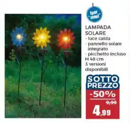 Happy Casa Lampada solare offerta