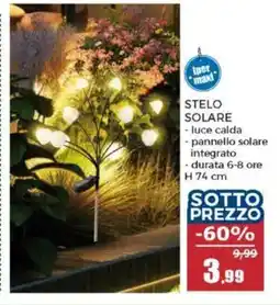 Happy Casa Stelo solare offerta
