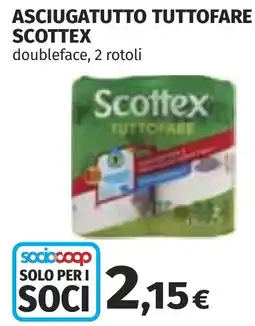 Coop Asciugatutto tuttofare SCOTTEX offerta