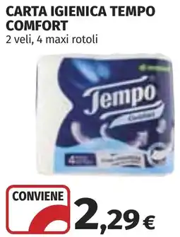 Coop Carta igienica tempo comfort offerta