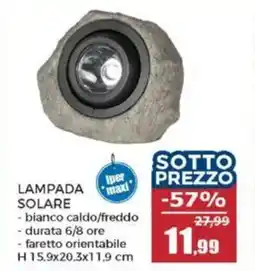 Happy Casa Lampada solare offerta