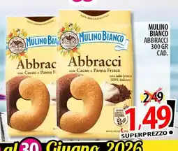 Il Genio Supermercato Mulino bianco abbracci offerta