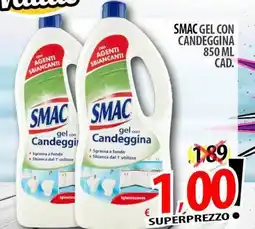Il Genio Supermercato Smac gel con candeggina offerta