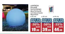 Happy Casa Lampada solare da esterno multicolor offerta