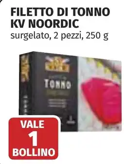 Coop Filetto di tonno KV NOORDIC offerta