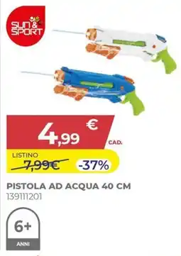 Toys Center Sun & sport pistola ad acqua 40 cm offerta