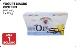 Coop Yogurt magro VIPITENO offerta