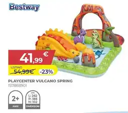 Toys Center Bestway playcenter vulcano spring offerta