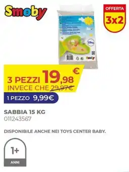 Toys Center Smoby sabbia offerta