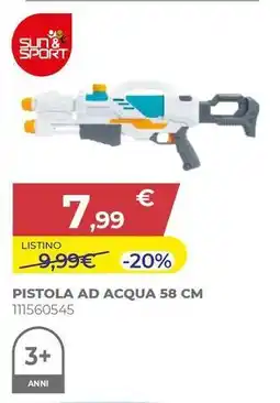 Toys Center Sun & sport pistola ad acqua 58 cm offerta