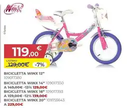 Toys Center Bicicletta winx 12" offerta