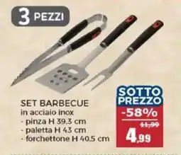 Happy Casa Set barbecue in acciaio inox offerta