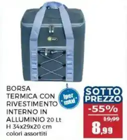 Happy Casa Borsa termica con rivestimento interno in alluminio offerta