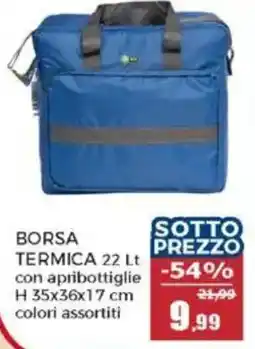 Happy Casa Borsa termica, con apribottiglie offerta