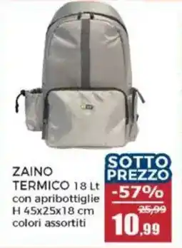 Happy Casa Zaino termico, con apribottiglie offerta