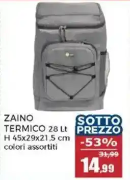 Happy Casa Zaino termico offerta