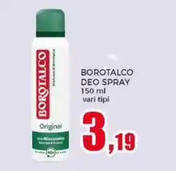 Happy Casa Borotalco deo spray offerta