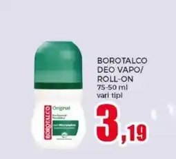 Happy Casa Borotalco deo vapo/ roll-on offerta