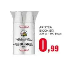 Happy Casa Aristea bicchieri 200 cc offerta
