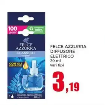 Happy Casa Felce azzurra diffusore elettrico offerta