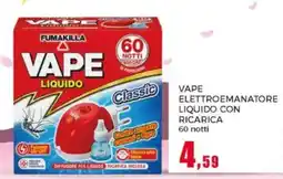 Happy Casa Vape elettroemanatore liquido con ricarica offerta