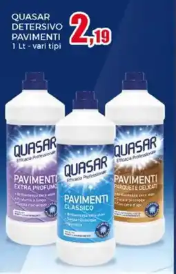 Happy Casa Quasar detersivo pavimenti offerta
