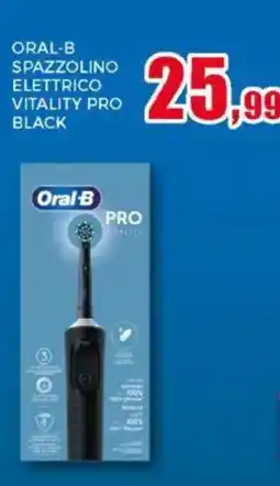 Happy Casa Oral-b spazzolino elettrico vitality pro black offerta