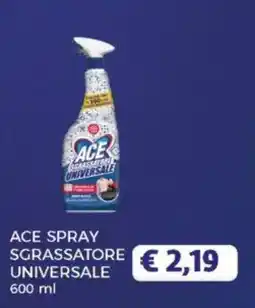Happy Casa Ace spray sgrassatore universale offerta