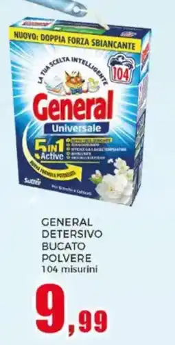 Happy Casa General detersivo bucato polvere offerta