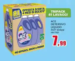 Happy Casa Ace detersivo liquido offerta