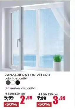Happy Casa Zanzariera con velcro offerta