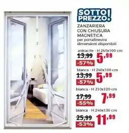 Happy Casa Zanzariera con chiusura magnetica offerta