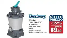 Happy Casa Bestway pompa di filtraggio a sabbia per piscina 85W offerta