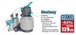 Happy Casa Bestway pompa di filtraggio a sabbia per piscina offerta