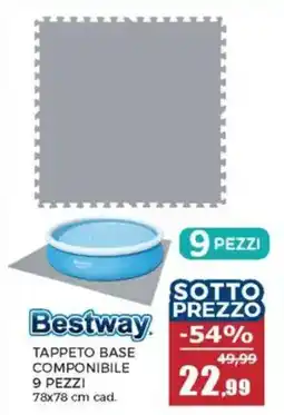 Happy Casa Bestway tappeto base componibile offerta