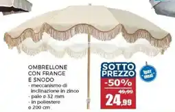 Happy Casa Ombrellone con frange e snodo offerta